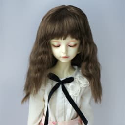 Jusuns Doll Accessoreis  JD775 Full sizes  Middle Sauvage soft wave Synthetic Mohair BJD Doll Wigs
