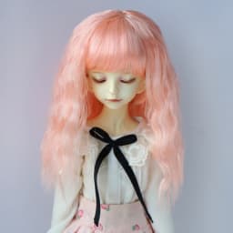 Jusuns Doll Accessoreis  JD775 Full sizes  Middle Sauvage soft wave Synthetic Mohair BJD Doll Wigs