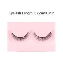 Multicolor Simulation False Lash Doll Eyelashes DIY Accessories Length 0.8cm Dolls Modification Decoration Suitable For 1/3 1/4