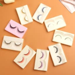 Multicolor Simulation False Lash Doll Eyelashes DIY Accessories Length 0.8cm Dolls Modification Decoration Suitable For 1/3 1/4