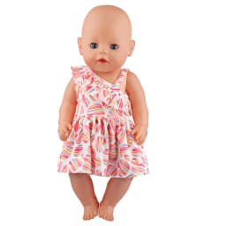 New Cute Love Dress For 43cm Baby New Born Doll Cat Clothes Skirt For American 18 Inch Girl,Our Generation,DIY,Doll Festival