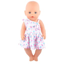 New Cute Love Dress For 43cm Baby New Born Doll Cat Clothes Skirt For American 18 Inch Girl,Our Generation,DIY,Doll Festival