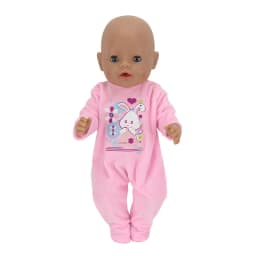 New Doll Jump Suits For 43cm Baby Doll 17 inch Reborn Baby Dolls Clothes And Accessories