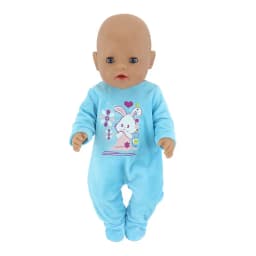 New Doll Jump Suits For 43cm Baby Doll 17 inch Reborn Baby Dolls Clothes And Accessories