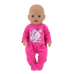New Doll Jump Suits For 43cm Baby Doll 17 inch Reborn Baby Dolls Clothes And Accessories