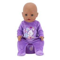New Doll Jump Suits For 43cm Baby Doll 17 inch Reborn Baby Dolls Clothes And Accessories