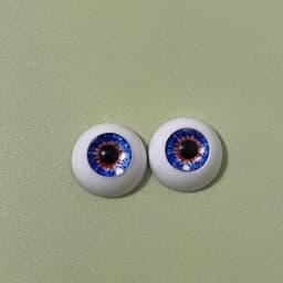 11 Color 2 Pairs 12mm/14mm Eyeball DIY Toy Eye Plush Animal Eye Accessories Doll Eyeball BJD Eyes