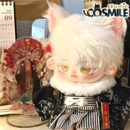 Yukata Kimono Japanese New Year Suit Gorgeous Scarf Costume for 15cm 20cm Doll Clothes Clothing Sa