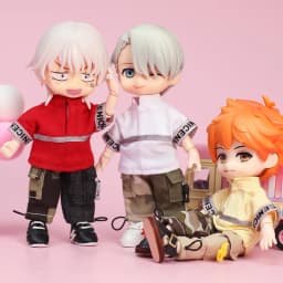 Ob11 Doll Clothes Jungle Camouflage Pants Pant + T-Shirt Dolls Accessories Clothing For Ob11,Obitsu11,Molly, 1/12bjd Doll