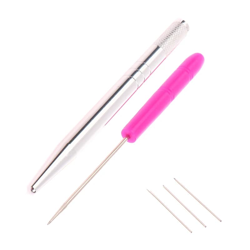 Doll Hair Reroot Needle Kit Durable for Repaint Baby Head Complete Hair Rooting Tools for Crafters