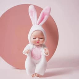 New Fashion 11cm Simulation Rebirth Dolls Toy Mini Cute Sleeping Baby Series Doll Cartoon Animal Toy for Kids Birthday Gift