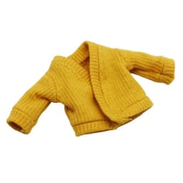 1/12 Doll Clothes Knitted Sweater Fashion Tops Candy Color Coat OB11 Clothes Handmade Casual Wear Dolls Accessories Kids Toys