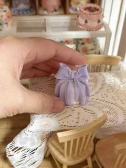 DollHouse diy accessories Clay sculpture cake Cartoon Shark Flower cake miniature birthday party decoration couple gift model