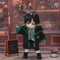 OB11 Doll Clothes Magic Academy Suit Magic Robe Vest Skirt or Pants Shirt Tie for Molly, Obitsu11, 1/12bjd, YMY, GSC Body Gift