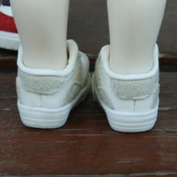 Small 1/6BJD Casual Sports Shoes Sneakers for Big Fish, Fat Fish, Corgi Body, Little Body, GL Small 1/6 Inner Length 3.5*1.6cm