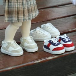 Small 1/6BJD Casual Sports Shoes Sneakers for Big Fish, Fat Fish, Corgi Body, Little Body, GL Small 1/6 Inner Length 3.5*1.6cm