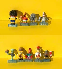 new brand original bloks catoon spoog doll crab diy accessories leqimowan
