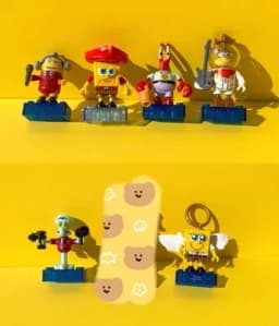 new brand original bloks catoon spoog doll crab diy accessories leqimowan