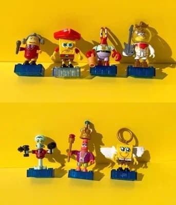 new brand original bloks catoon spoog doll crab diy accessories leqimowan
