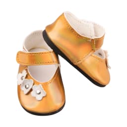 7cm Flower Doll Shoes High-quality Leather Mini Shoes For 18 Inch American&43cm Baby New Born,Our Generation Girl Doll Toy