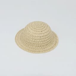 10CM Doll Hat Mini Handmade Dollhouse Miniature Tassel Straw Hat For Idol Cotton Dolls Accessories Doll House Hand Weaved Hats