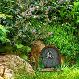 1Pc Miniature Dollhouse Fairy Door Home Mini Arch Window Door Mouse Hole Decoration Outdoor Garden Sculpture Elf Craft Decor