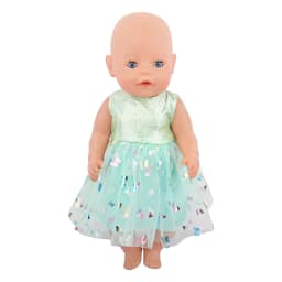 Lovely Princess Doll Dress Clothes For 43cm Baby New Born Doll Cute Bow Skirt For American 18 Inch&OG,Life Girl Dolls KId's Gift