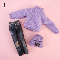 Doll Casual Wear Clothes Shoes Hats Sweaters Pants Handmade Girl Doll Wearing Set For 29~32cm Doll Clothes Accessories DIY Toys