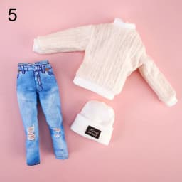 Doll Casual Wear Clothes Shoes Hats Sweaters Pants Handmade Girl Doll Wearing Set For 29~32cm Doll Clothes Accessories DIY Toys