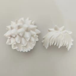 GSC hair clay human hair OB11 white mold doll accessories