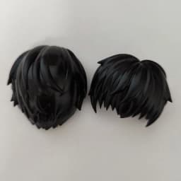 GSC hair clay human hair OB11 white mold doll accessories