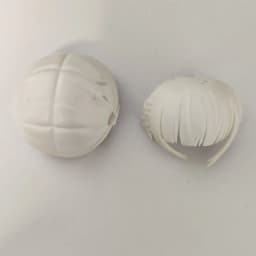 GSC hair clay human hair OB11 white mold doll accessories