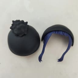 GSC hair clay human hair OB11 white mold doll accessories