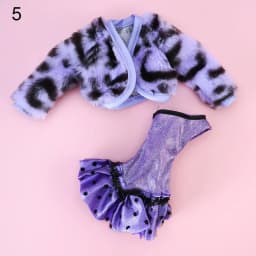 30CM Doll Clothes Suit Fashion Tops Fur Coat Elegant Fishtail Dress Sexy Vest Hip Wrap Skirt For 1/6 Bjd Dolls Accessories Toys