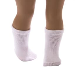 1 Pair Solid Color Socks For 18inch Doll & 43cm Doll Wear Doll Accessories For Baby Doll Clothes Children Gifts