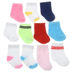 1 Pair Solid Color Socks For 18inch Doll & 43cm Doll Wear Doll Accessories For Baby Doll Clothes Children Gifts