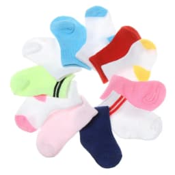 1 Pair Solid Color Socks For 18inch Doll & 43cm Doll Wear Doll Accessories For Baby Doll Clothes Children Gifts