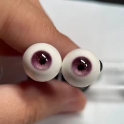 12/14/16/18mm Doll Eyes for 1/3 1/4 1/6 1/8 Bjd Doll Ob11 Plaster Eyeball Anti Yellow Handmade Girl Toys Doll Accessories