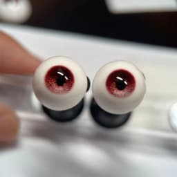 12/14/16/18mm Doll Eyes for 1/3 1/4 1/6 1/8 Bjd Doll Ob11 Plaster Eyeball Anti Yellow Handmade Girl Toys Doll Accessories