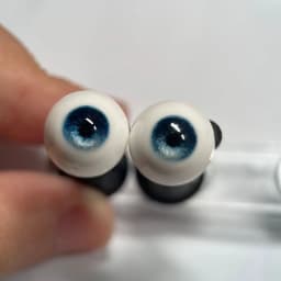 12/14/16/18mm Doll Eyes for 1/3 1/4 1/6 1/8 Bjd Doll Ob11 Plaster Eyeball Anti Yellow Handmade Girl Toys Doll Accessories
