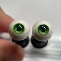 12/14/16/18mm Doll Eyes for 1/3 1/4 1/6 1/8 Bjd Doll Ob11 Plaster Eyeball Anti Yellow Handmade Girl Toys Doll Accessories