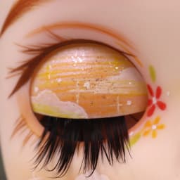 Buns ICY DBS OOAK Blyth doll Hand-Painted Face Plate Including Back Plate Screws Lips carved 1/6 BJD Anime Girl