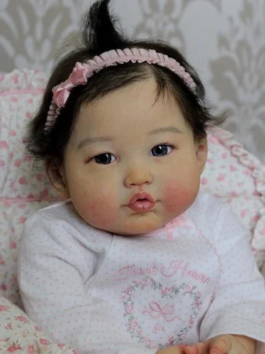 22Inch Reborn Doll Kit Lea Unfinished Doll Parts Diy Toy Blank Kit Fresh Color