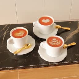 1/12 Dollhouse Simulation Coffee Cup Set Dollhouse Living Room Drink Decoration Dolls House Food Toys Accessories