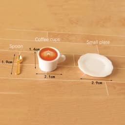 1/12 Dollhouse Simulation Coffee Cup Set Dollhouse Living Room Drink Decoration Dolls House Food Toys Accessories
