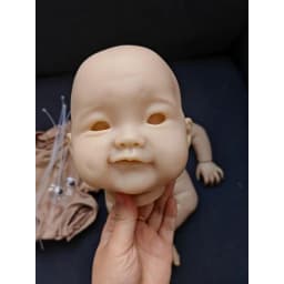 21Inch Reborn Kit Naomi Limited Edition Reborn Vinyl Doll Kit Lifelike Real Soft Touch Fresh Color Unfinished Blank Doll Kit