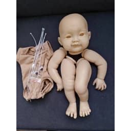 21Inch Reborn Kit Naomi Limited Edition Reborn Vinyl Doll Kit Lifelike Real Soft Touch Fresh Color Unfinished Blank Doll Kit