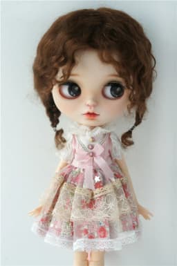 2026 Top Sale Soft BJD Mohair Wig Suit For Lati Yellow OB11 YOSD MSD SD Blythe Doll Hair Cute Braids Cheap Doll Accessories