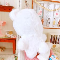 Playing House Toy Accessories Fox Wolf Bear 20cm Doll Clothes One-piece Garment Jumpsuits With Tail Cartoon Animal Outfit