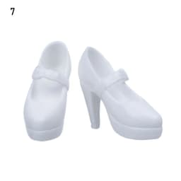 1 Pair 30cm Doll High-heel Shoe Fashion Female Doll Boots Plastic Doll Colorful High Heels Shoes 1/6 Dolls Accessories